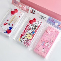 ハローキティ正規版サンリオケイティ美楽ティつまようじ線携帯収納ケース小品綿棒ケース