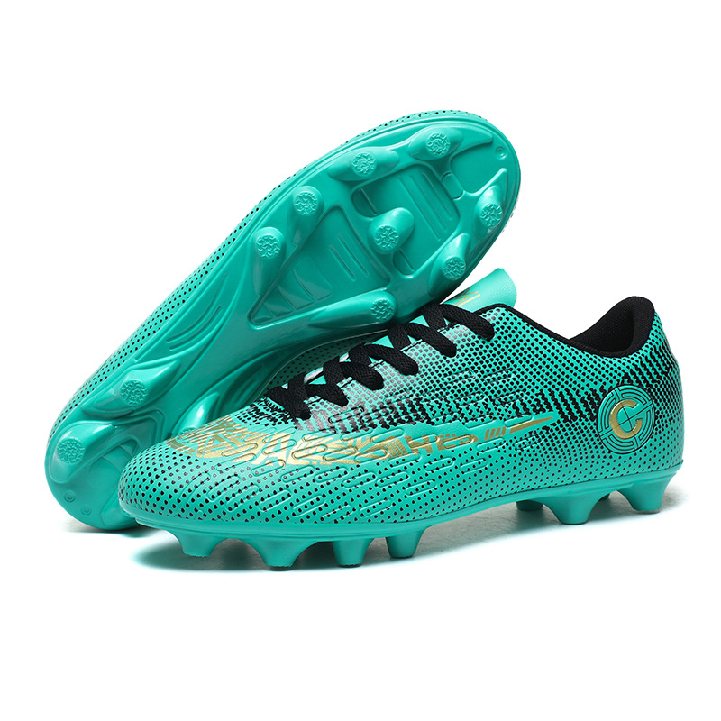 Zapatos de fútbol transfronterizos de baja altura, zapatos de fútbol interiores y exteriores, zapatos de fútbol para hombres, clavos cortos y largos, zapatos de entrenamiento de clavos FTSG