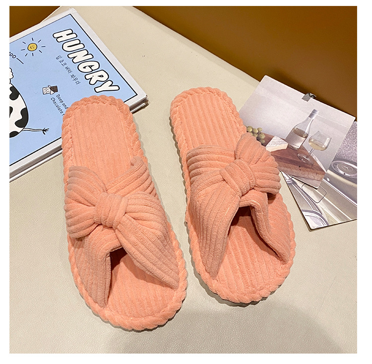 Kadın Thongs Dış Mekan Kumaş Kauçuk Şok Emici Slaytlar_voghion.com