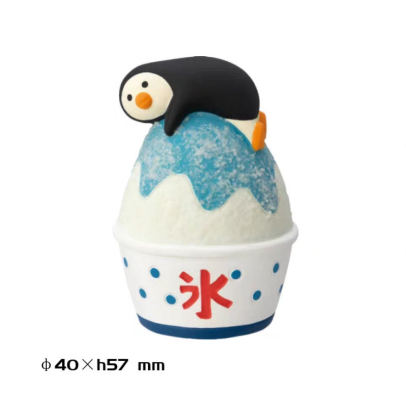 樹脂アイスクリーム装飾品 ZAKKA 和風猫夏クリエイティブトレンディな DIY 手作り装飾工芸品小さな装飾品|undefined