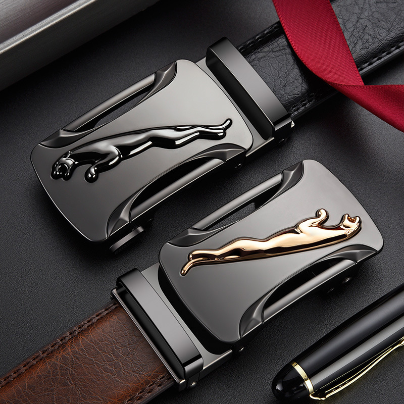 Paul allungato fat man large 170 extra lungo da uomo in vera pelle con fibbia automatica pantaloni da lavoro alla moda di alta qualità_voghion.com