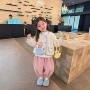 保暖儿童加厚女童运动裤