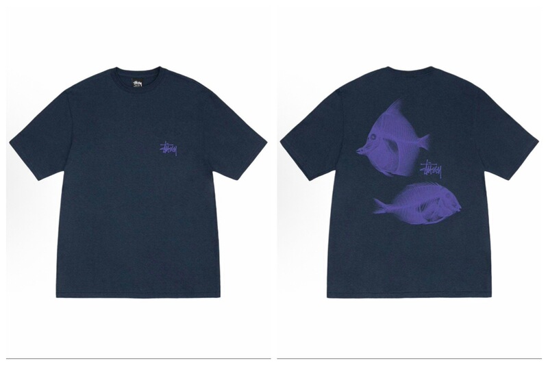 2025 新しい stussy ステューシー男性と女性の半袖 Tシャツ夏の男性と女性のルーズ 230 グラムヘビーウェイト高品質 Tシャツ|undefined