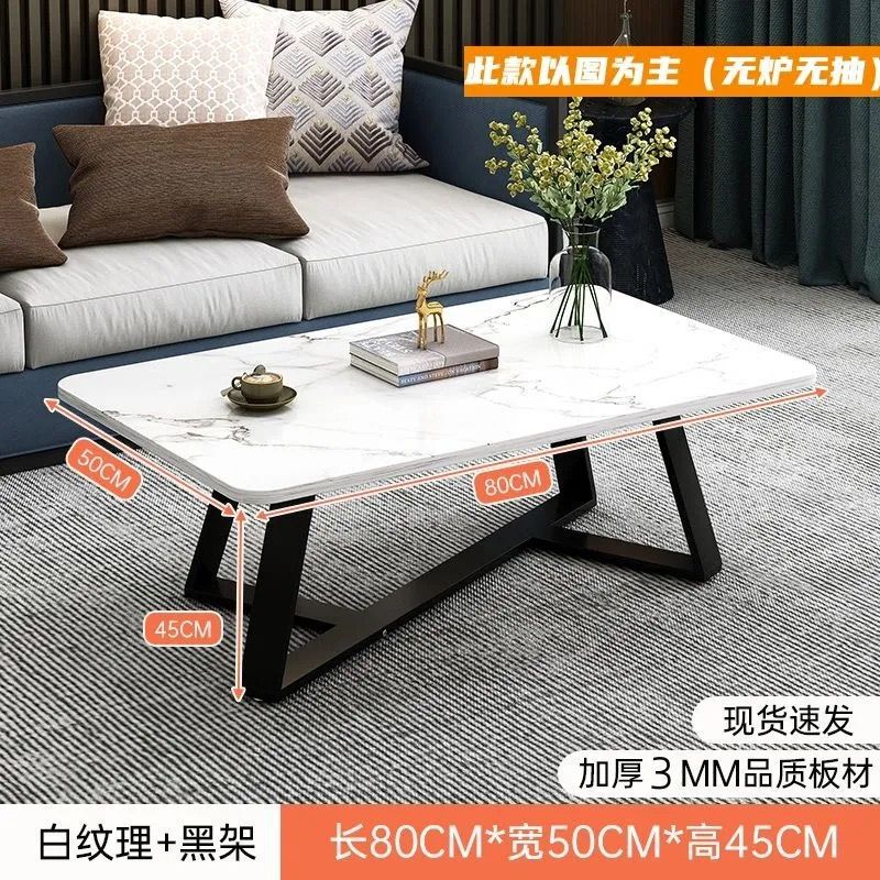 小户型茶几餐桌二合一两用升降岩板多功能客厅饭桌家用折叠玻璃圆|undefined