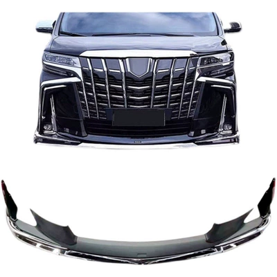 Suitable for 15-23 Alfa Front Lip Modification Large Surround 30 Series Sc Front and Rear Bumper Mona Lisa Block Bright Strip (Big Surrounded) - front-lip-without-paint