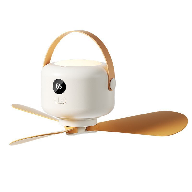 小型シーリングファン超静音 USB 強風学生寮ベッドタイマー扇風機リモコン屋外キャンプファン|undefined