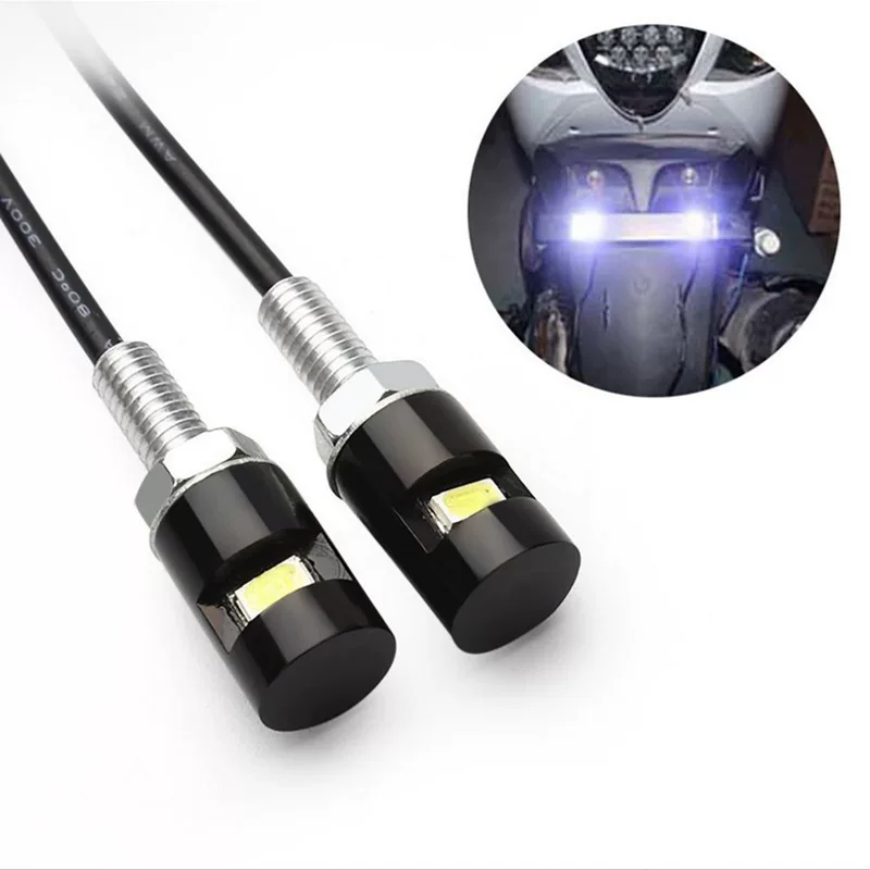 Заводская прямые продажи автомобильный винт свет номерной знак свет 5630 1smd светодиодный фонарь номерного знака мотоцикла орлов глаз