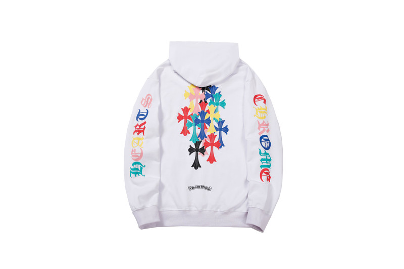 24新款chrome Hearts 克罗伈卫衣正确版马蹄连帽卫衣广州工厂批发|undefined