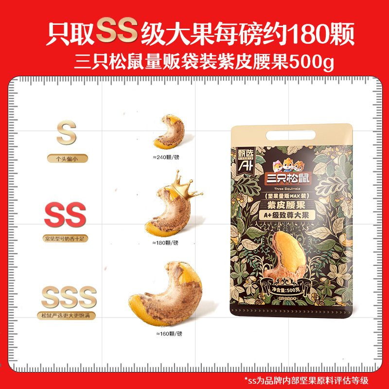 【A+ 셀렉션- 0.5kg 】엄선된 A180 등급 대형 과일