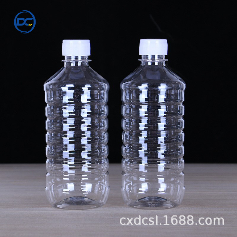 厂家批发 500ml透明酒精塑料瓶 酒精消毒液包装瓶 液体塑料包装