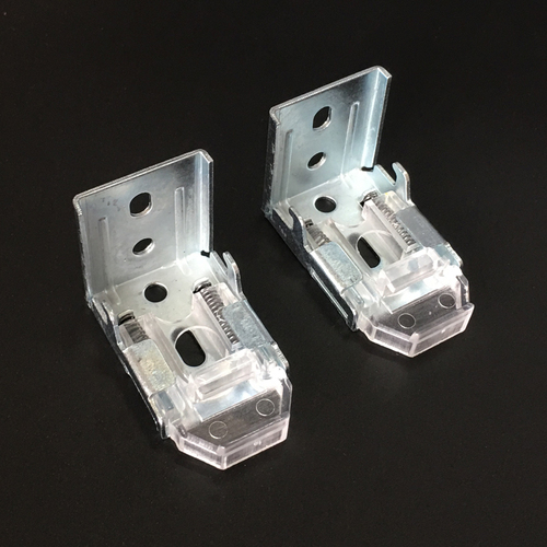 WI25 aluminum blind curtain accessories holder buckle installation code roller blind bracket pull bead soft gauze curtain Roman curtain top