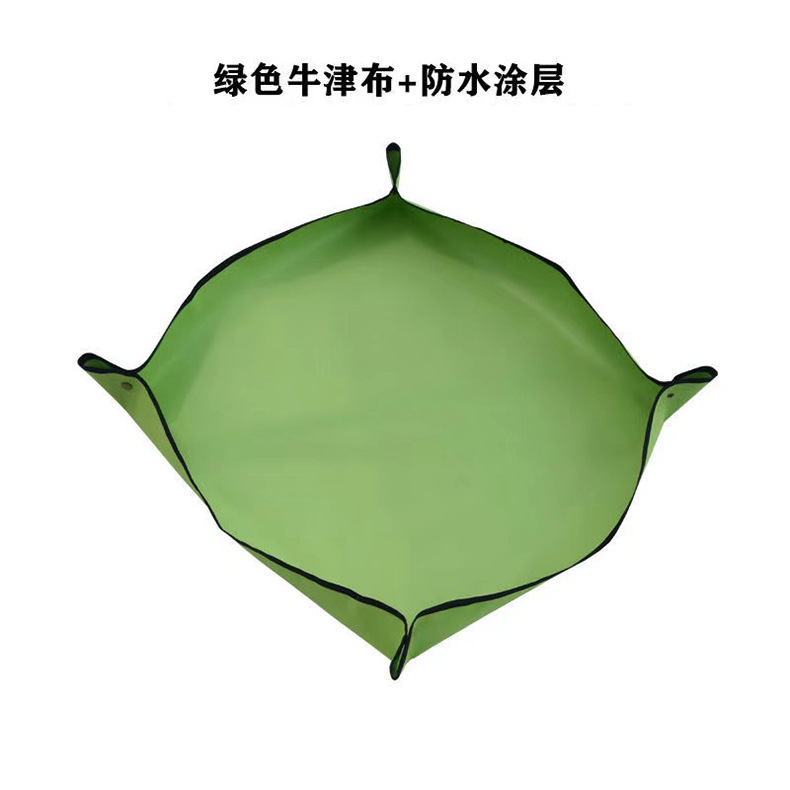 Estera de jardinería negra transfronteriza engrosada maceta impermeable estera de cría suculenta plantación de suelo cambiante cuenca estera de suelo a prueba de fugas