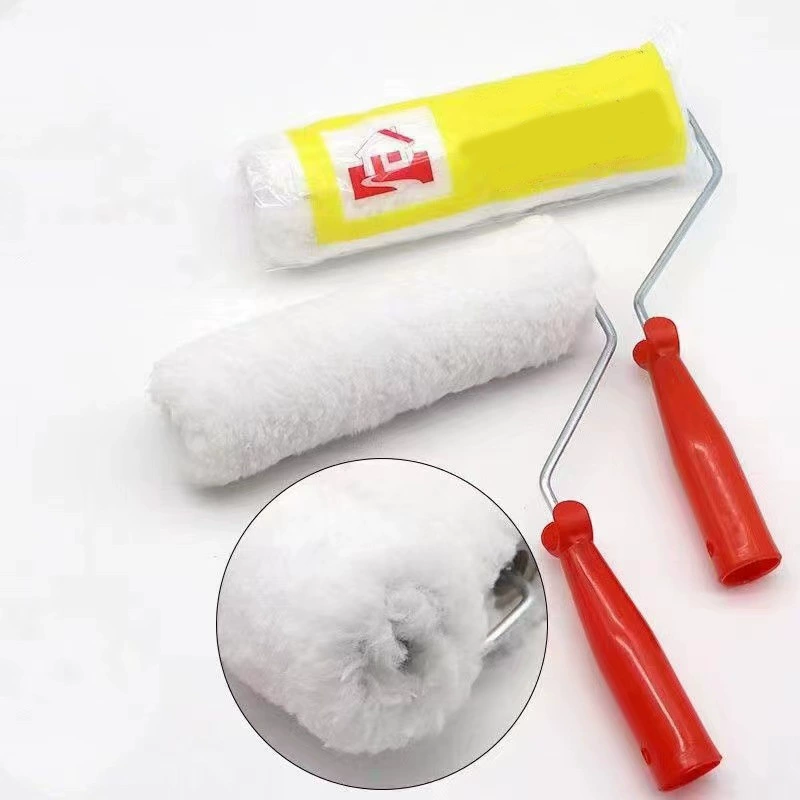 Валиковая щетка латексная краска водостойкая хороший помощник для длинных волос без мертвого угла химическое волокно без мертвого угла