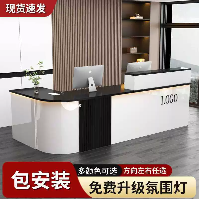 Изогнутая барная стойка, кассир, магазин чая с молоком, ресторан, угловой отсек, шкаф, стойка регистрации, стойка регистрации, магазин одежды, стойка приветствия с подсветкой