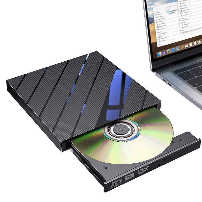 Внешний USB оптический привод для компьютера, внешний ноутбук, общий портативный оптический привод для настольного ПК