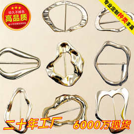 工厂和众1精致锌合金异形日字扣扣金属连接扣箱包服饰配件连接扣