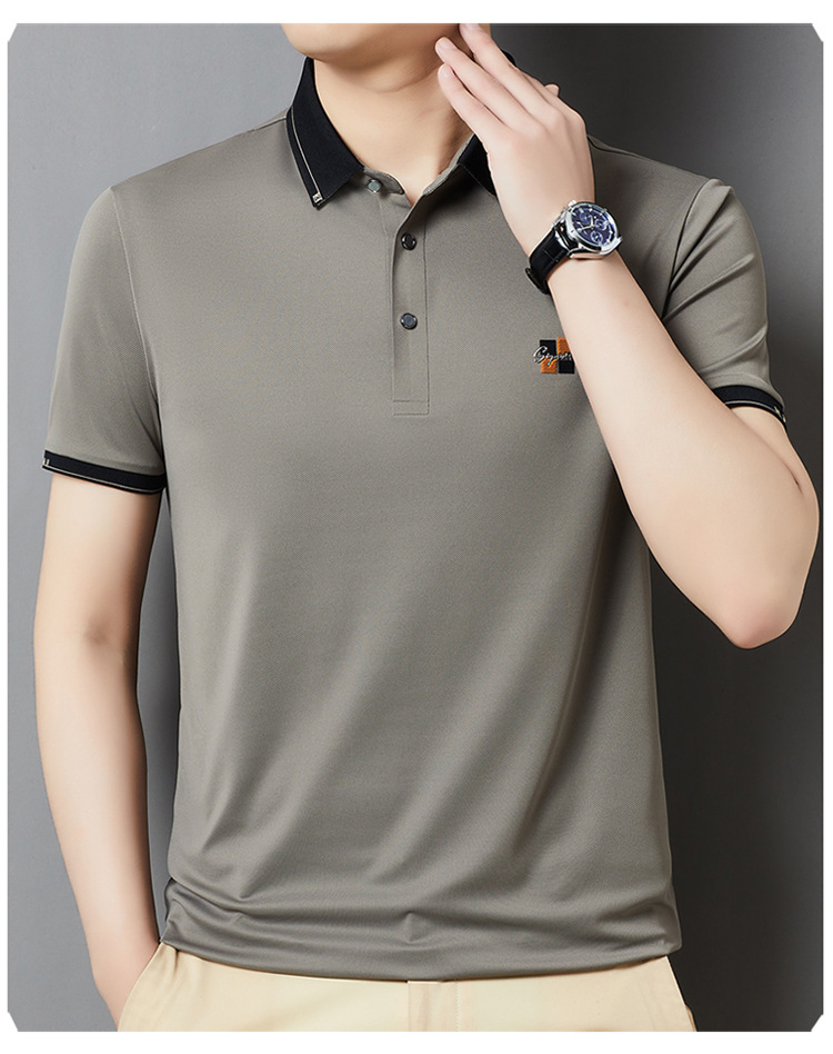 C6079 1220K ÁO THUN NAM YUPTYLO NGẮN TAY TRUNG NIÊN KÍN CỔ THỜI TRANG NAM G04 SẢN PHẨM MỚI