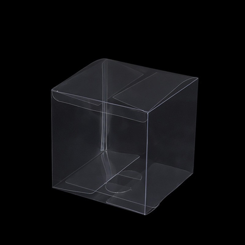 Caja plegable transparente PET caja de regalo caja de almacenamiento a prueba de polvo Embalaje cuadrado transparente de PVC al por mayor caja de embalaje de plástico creativo image 29