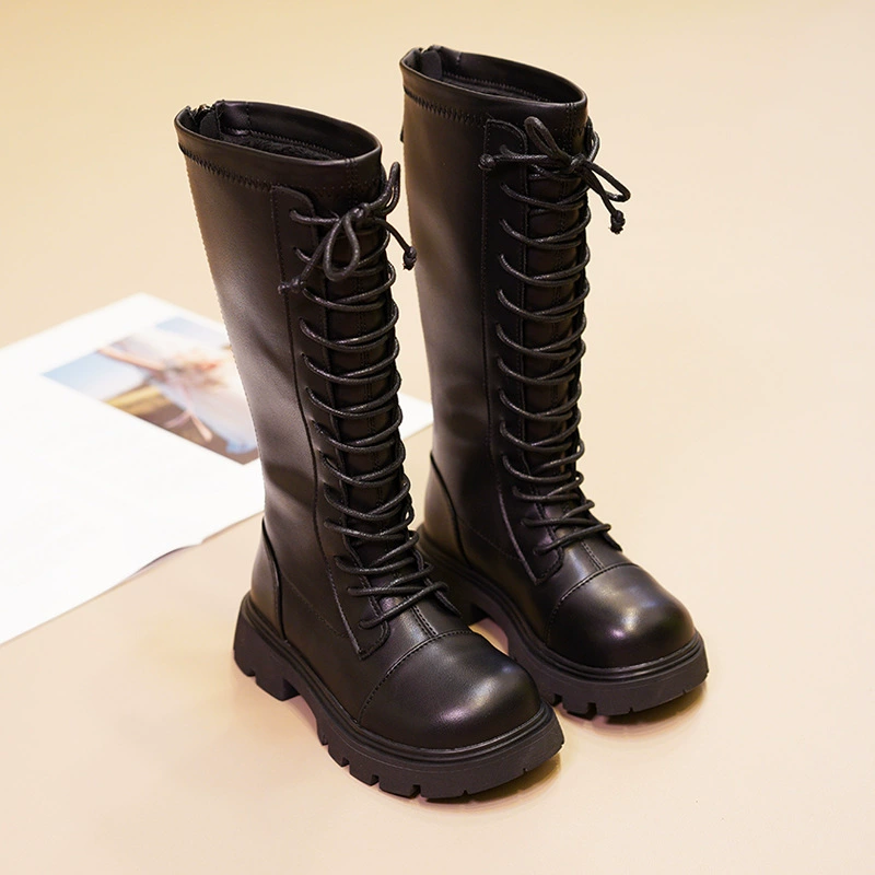 Martens, demi-season children's high boots, wholesale