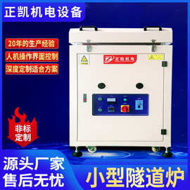 东莞非标自动化设备热风循环小型工业隧道炉烘干机红外线网带炉