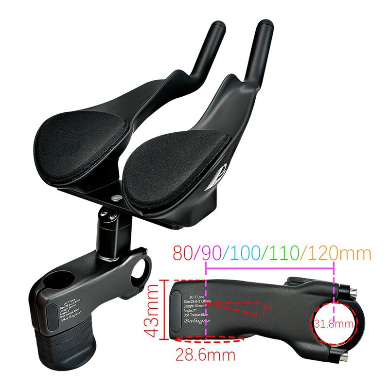 Mountain Bike Handlebar Stem Rest Bar Modified for Road Bike Tt Handlebar Extension 28.6-31.8mm Mountain Bike Handlebar Stem Rest Bar Modified for Road Bike Tt Handlebar Extension 28.6-31.8mm