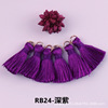 Earrings with tassels, accessory, 2cm, polyester, wholesale