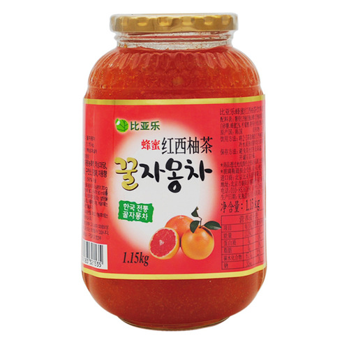Flavored Beverage Jam Biyalu Honey Pomelo Tea 1150g Single Bottle