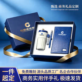 商务礼品套装咖啡杯笔记本定制logo公司开业活动实用送客户伴手礼
