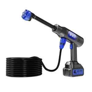 Customized high-pressure car wash water gun, lithium battery cordless car washer, household tool, high-power specialized water gun