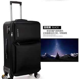 Canvas boarding case universal wheel trolley case women's suitcase business suitcase men's password box large capacity