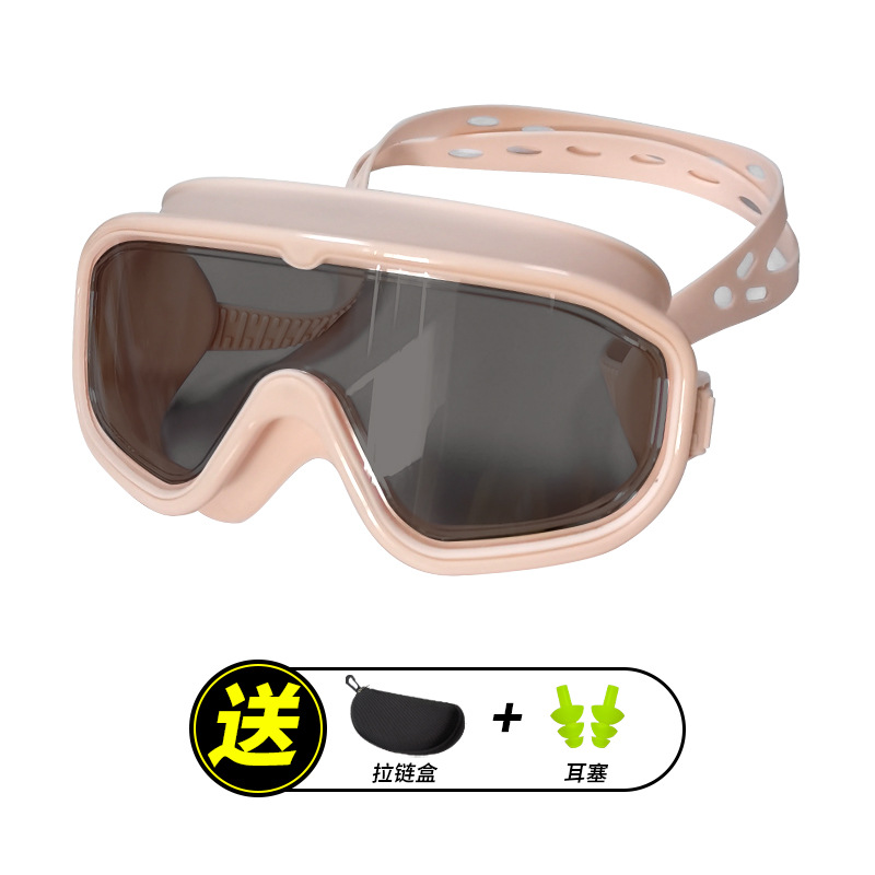 Set de Gafas de Natación para Adulto de PC Impermeable y Antivaho para Natación