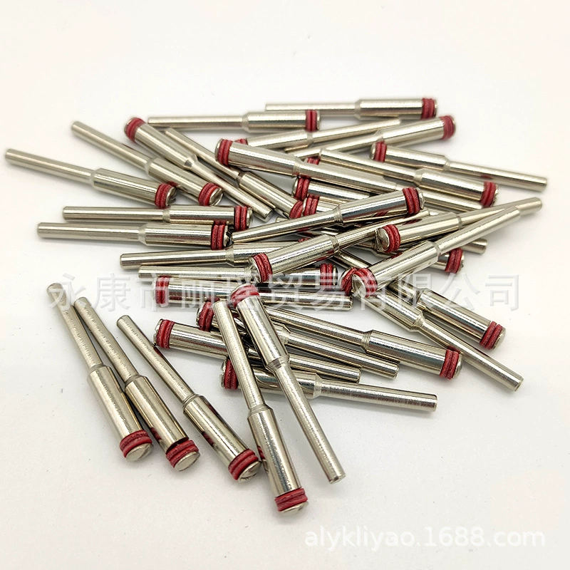 Двухслойный абразивный диск из смолы и нержавеющей стали с соответствующими крепежными стержнями, соединительными стержнями и ручкой, диаметр 3,17/3,0/2,35 мм