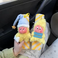 Звездный человек ремень безопасности плеча плеча декоративная девушка автомобильный интерьер анти-износостойкая кукла