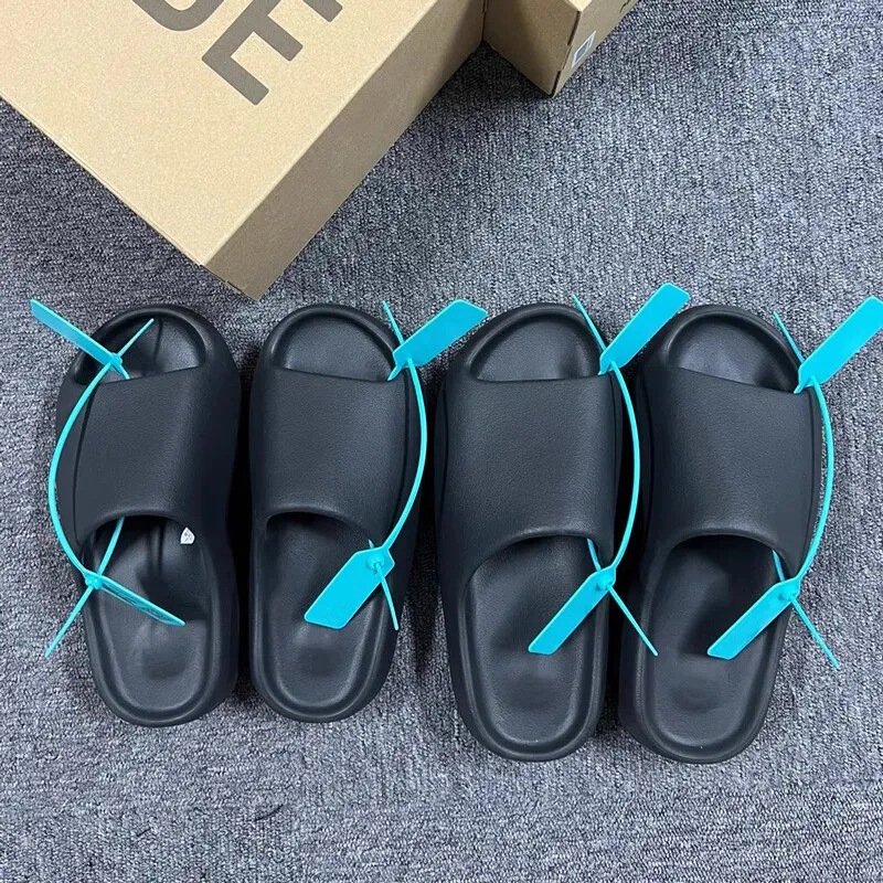 Putian Shoes Pure Original Coconut Slippers Couple Yeezy Slippers Outdoor Beach Shoes Men's Thick-Soled Breathable Sandals Eva