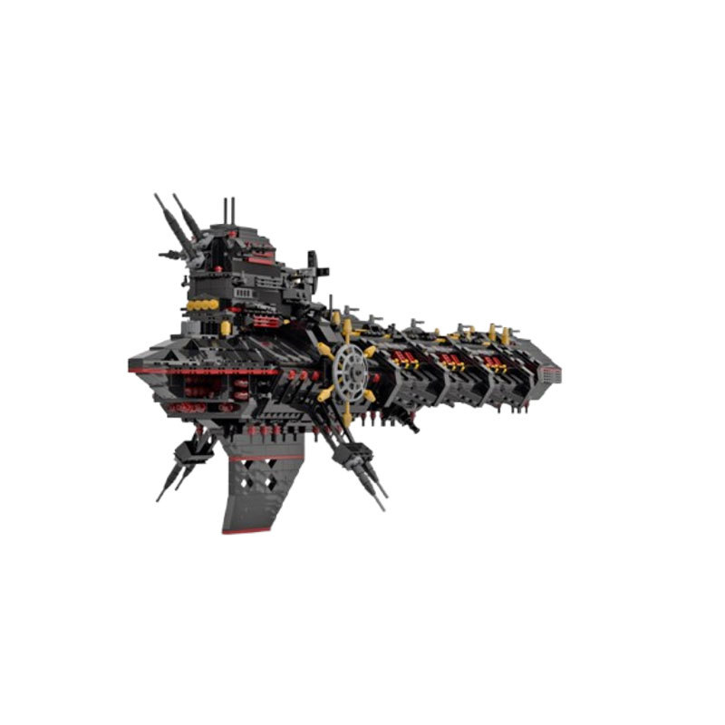Building Block Space Battleship Diy Construction Model Toy_voghion.com