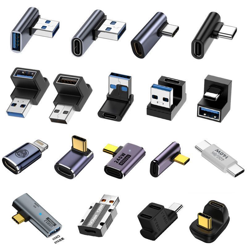 USB Adapter Male to Female to Male 10g90 ° L-Shaped U-Shaped Vertical Elbow Mobile Phone Tablet Notebook Plug USB Adapter Male to Female to Male 10g90 ° L-Shaped U-Shaped Vertical Elbow Mobile Phone Tablet Notebook Plug