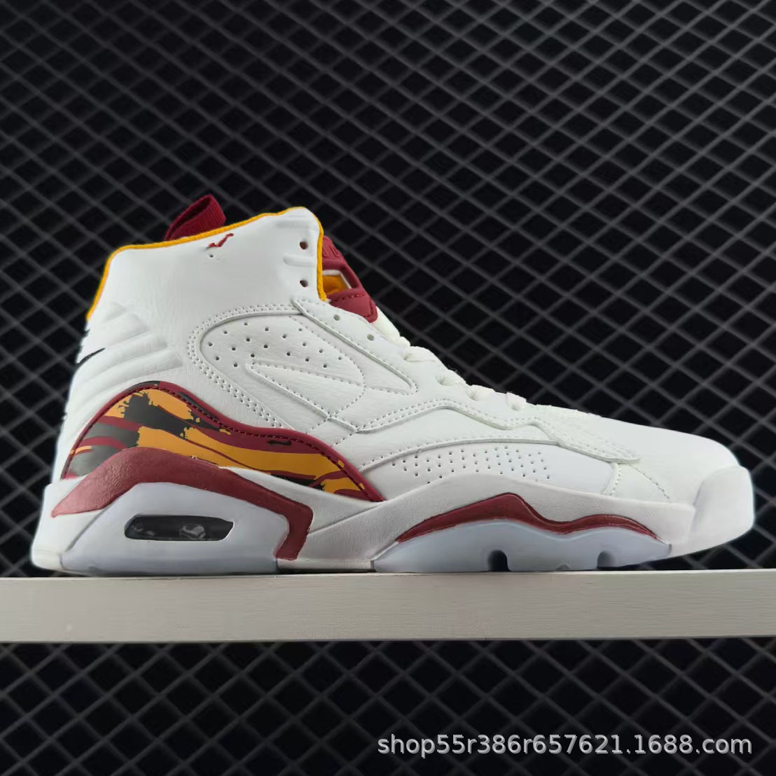 Comercio exterior puro original MJ tres zapatos de baloncesto antideslizantes resistentes al desgaste de combate real ligero amortiguador de moda para hombres y mujeres zapatos deportivos de aire