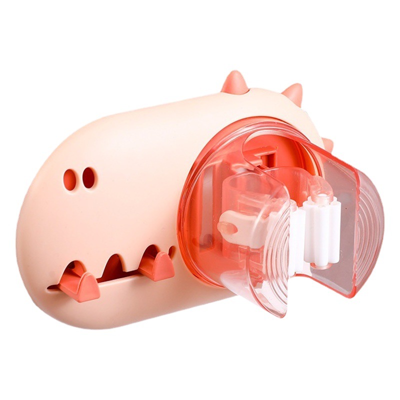 Clip de fregona de dibujos animados estante de fregona ponche-libre baño almacenamiento rack hogar escoba pared colgando gancho de almacenamiento rack multifuncional