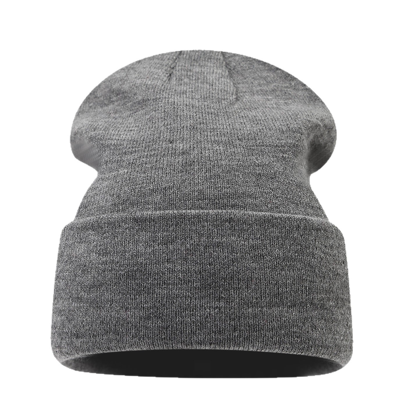 Coreano de alta elasticidad, gorra de lana simple, gorra de punto caliente, gorra de estilo japonés de color sólido sin bordes para hombres y mujeres