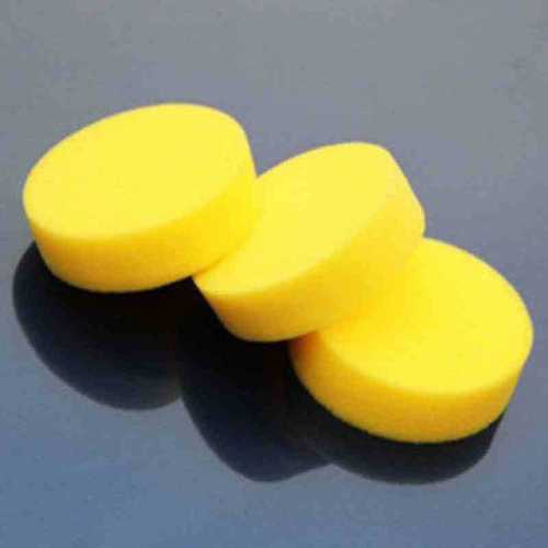 Round sponge polishing sponge for waxing, beauty care round sponge for car, sealing glaze cleaning sponge
