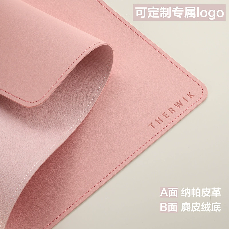 Mouse Pad Oversized Desk Mat Leather Desktop from Yomiego