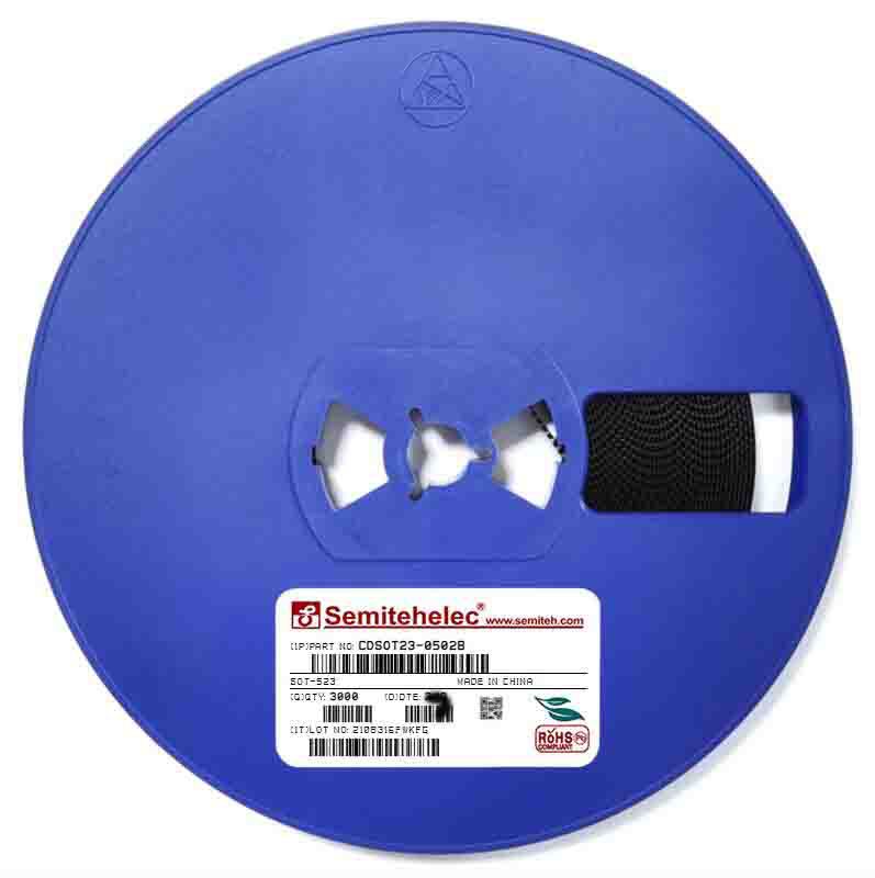 CDSOT23-0502B ESD/TVS保护管 SOT-523 SEMITEH 全新原装正品