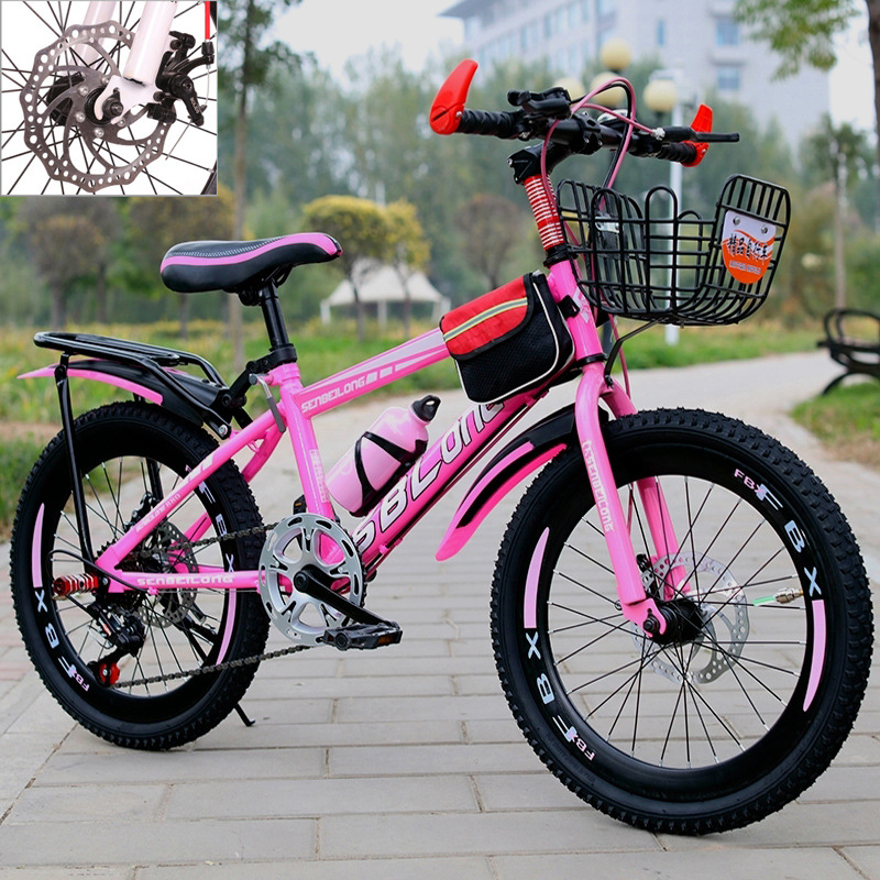 Adult and Kidsren's Mountain Bike Male and Female Students 20/22/24/ 26inch to Single-Speed Medium and Large Kidsren's Bicycle Disc Brake Bicycle