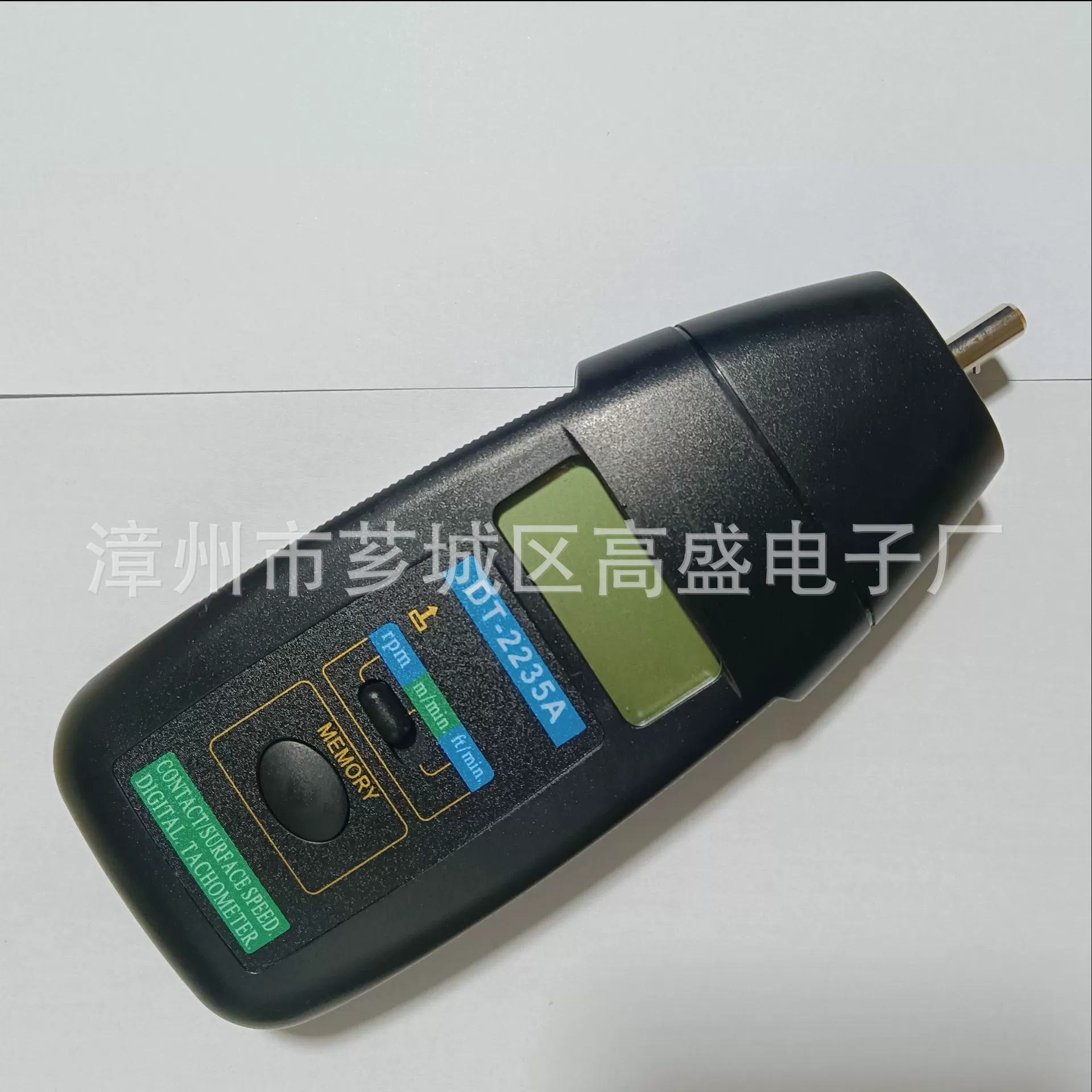 Тахометр DT2235A цифровой тахометр контактный Тахометр электронный Тахометр Goldman Sachs Electronic