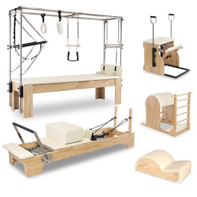 Yilian Pilates Large Equipment Yoga Studio Gym Core Bed Recombination Training Xiaobai Private Teaching Group Class Five-piece Set