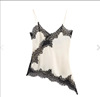Short, beige-black