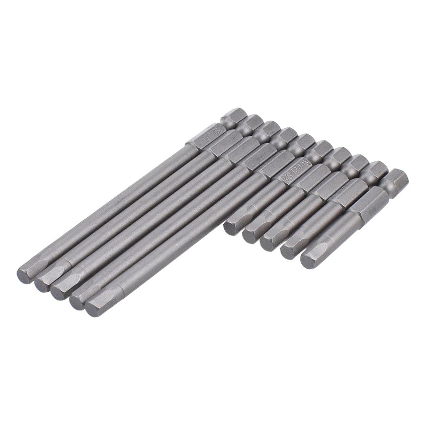 Nigao S2 material inch hexagonal wind batch nozzle electric batch head wind batch head screwdriver head screwdriver head