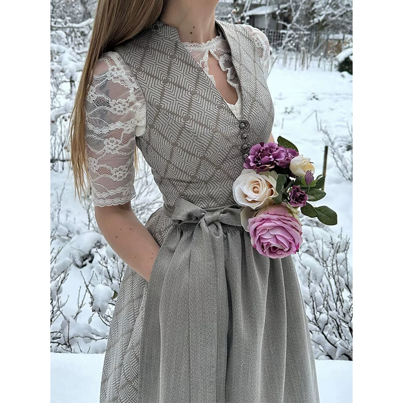 2025 Independent Station Самая популярная немецкая пивная юбка Amazon для Октоберфеста