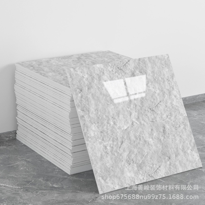 跨境出口批发30*30cm 仿瓷砖大理石纹自粘墙壁纸护墙板铝塑板贴纸|undefined