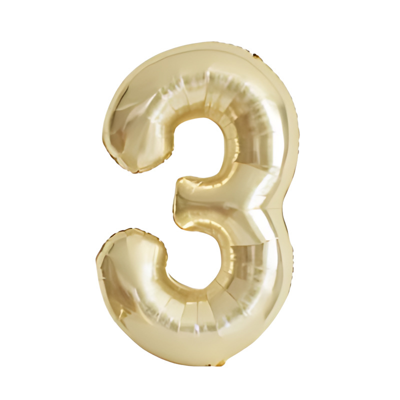 [Hengyue] globo decorativo para Sala de bodas, globo con números grandes de 32 pulgadas, decoración para fiesta de banquete de cumpleaños